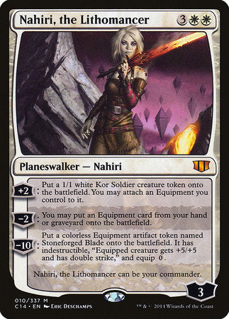 Nahiri, the Lithomancer [Commander 2014] | Fandemonia Ltd
