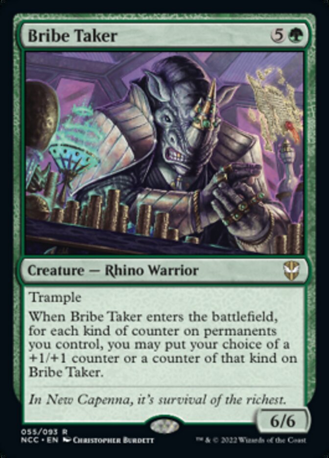 Bribe Taker [Streets of New Capenna Commander] | Fandemonia Ltd