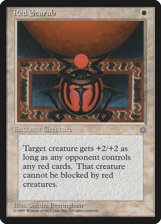 Red Scarab [Ice Age] | Fandemonia Ltd