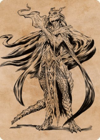 Lozhan, Dragons' Legacy Art Card [Commander Legends: Battle for Baldur's Gate Art Series] | Fandemonia Ltd