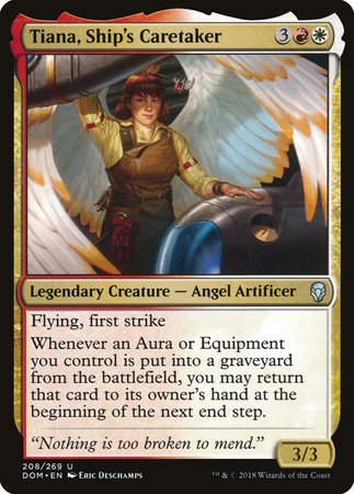 Tiana, Ship's Caretaker [Dominaria] | Fandemonia Ltd