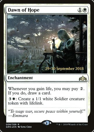 Dawn of Hope [Guilds of Ravnica Promos] | Fandemonia Ltd