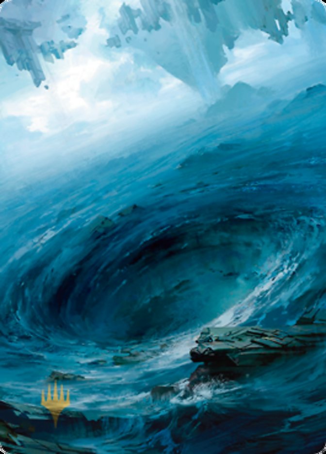 Island 3 Art Card (Gold-Stamped Signature) [Zendikar Rising Art Series] | Fandemonia Ltd