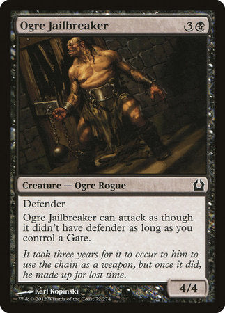 Ogre Jailbreaker [Return to Ravnica] | Fandemonia Ltd