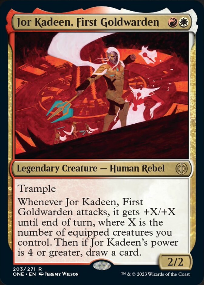 Jor Kadeen, First Goldwarden [Phyrexia: All Will Be One] | Fandemonia Ltd