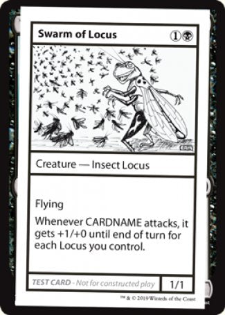 Swarm of Locus (2021 Edition) [Mystery Booster Playtest Cards] | Fandemonia Ltd
