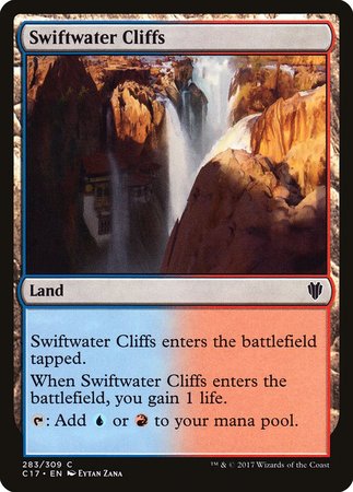 Swiftwater Cliffs [Commander 2017] | Fandemonia Ltd