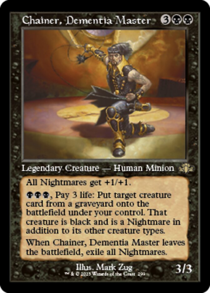 Chainer, Dementia Master (Retro) [Dominaria Remastered] | Fandemonia Ltd