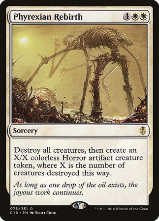 Phyrexian Rebirth [Commander 2016] | Fandemonia Ltd