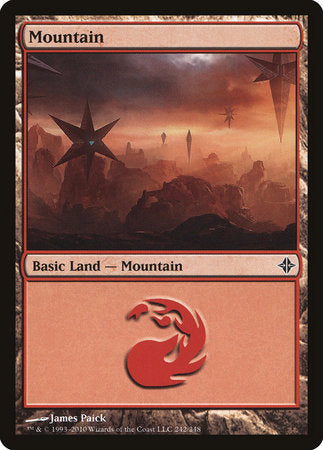 Mountain (242) [Rise of the Eldrazi] | Fandemonia Ltd