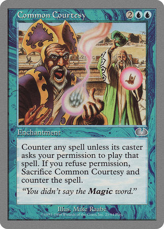 Common Courtesy [Unglued] | Fandemonia Ltd