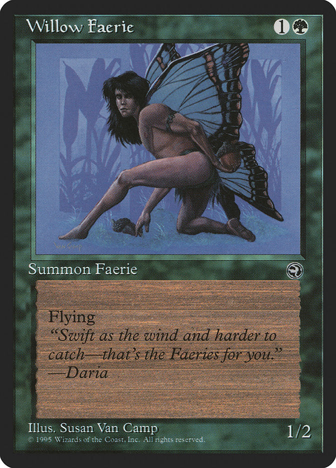 Willow Faerie (Daria Flavor Text) [Homelands] | Fandemonia Ltd