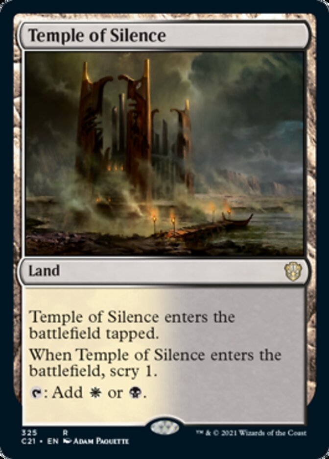 Temple of Silence [Commander 2021] | Fandemonia Ltd