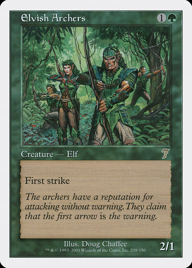 Elvish Archers [Seventh Edition] | Fandemonia Ltd