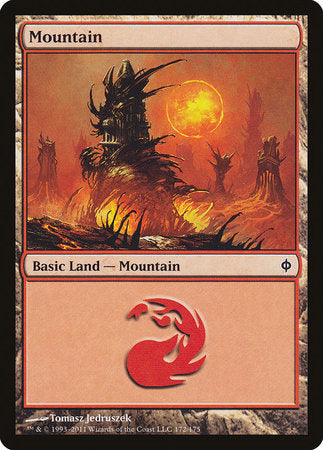 Mountain (172) [New Phyrexia] | Fandemonia Ltd