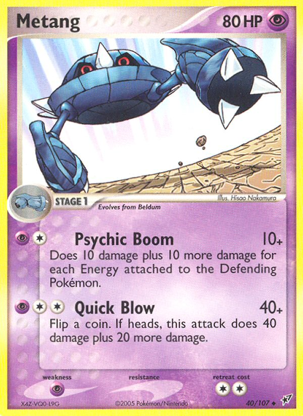 Metang (40/107) [EX: Deoxys] | Fandemonia Ltd