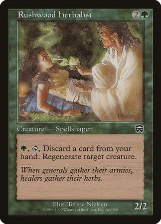 Rushwood Herbalist [Mercadian Masques] | Fandemonia Ltd