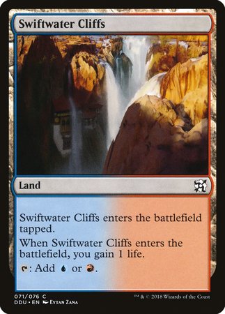 Swiftwater Cliffs [Duel Decks: Elves vs. Inventors] | Fandemonia Ltd