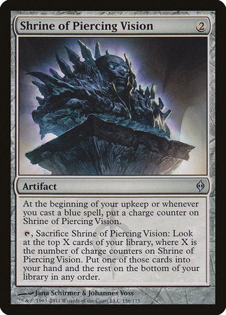Shrine of Piercing Vision [New Phyrexia] | Fandemonia Ltd