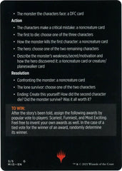 Into the Story: Horror Edition (Magic Minigame) [Innistrad: Midnight Hunt Minigame] | Fandemonia Ltd