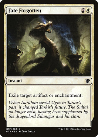 Fate Forgotten [Dragons of Tarkir] | Fandemonia Ltd