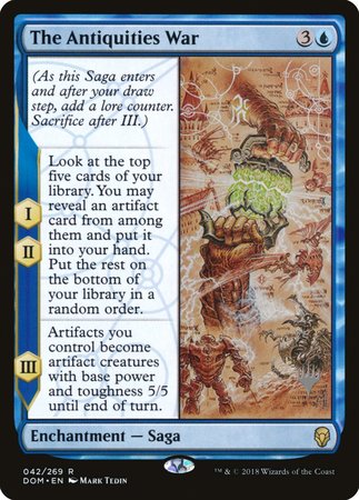 The Antiquities War [Dominaria Promos] | Fandemonia Ltd