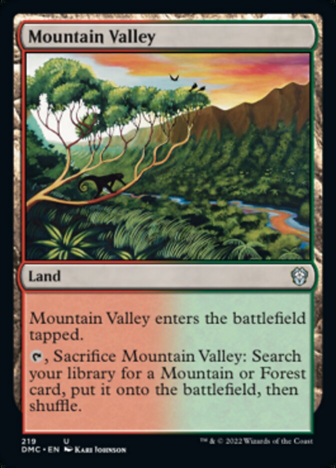 Mountain Valley [Dominaria United Commander] | Fandemonia Ltd