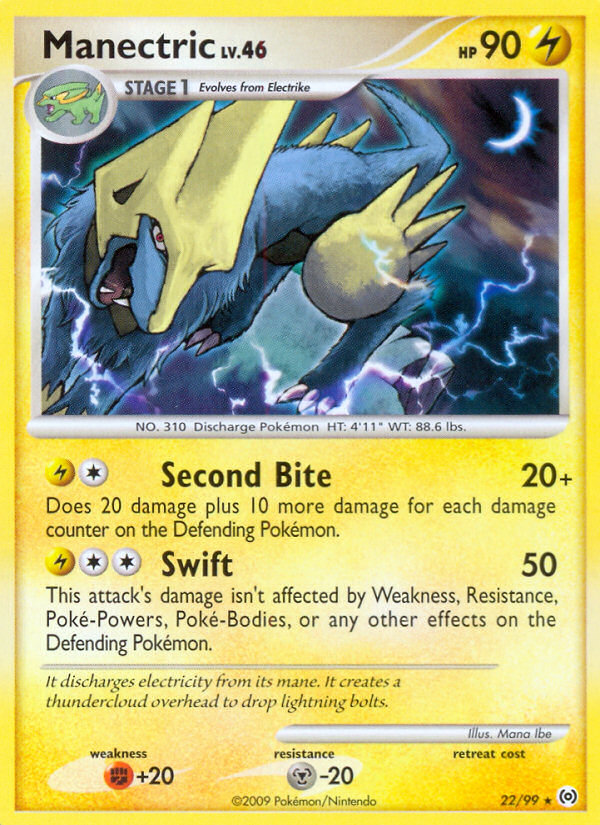 Manectric (22/99) [Platinum: Arceus] | Fandemonia Ltd
