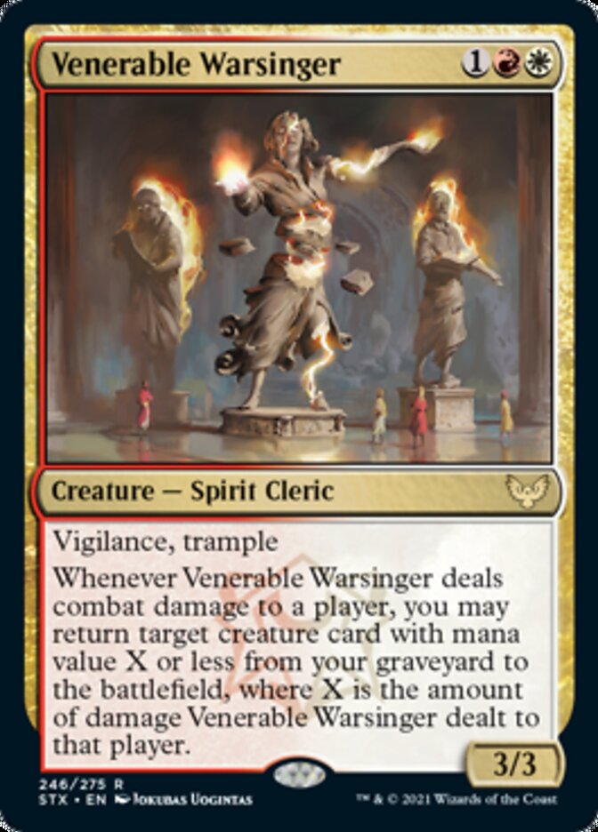 Venerable Warsinger [Strixhaven: School of Mages] | Fandemonia Ltd