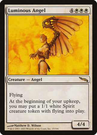 Luminous Angel [Mirrodin] | Fandemonia Ltd