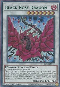 Black Rose Dragon (Green) [LDS2-EN110] Ultra Rare | Fandemonia Ltd