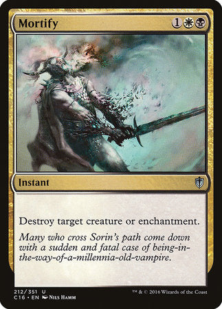 Mortify [Commander 2016] | Fandemonia Ltd
