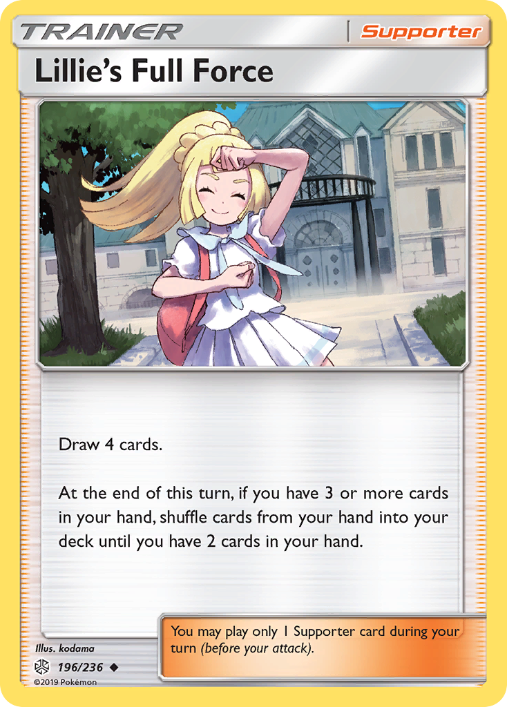 Lillie's Full Force (196/236) [Sun & Moon: Cosmic Eclipse] | Fandemonia Ltd