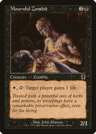 Mournful Zombie [Apocalypse] | Fandemonia Ltd