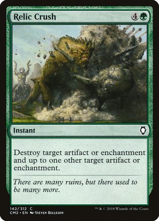 Relic Crush [Commander Anthology Volume II] | Fandemonia Ltd