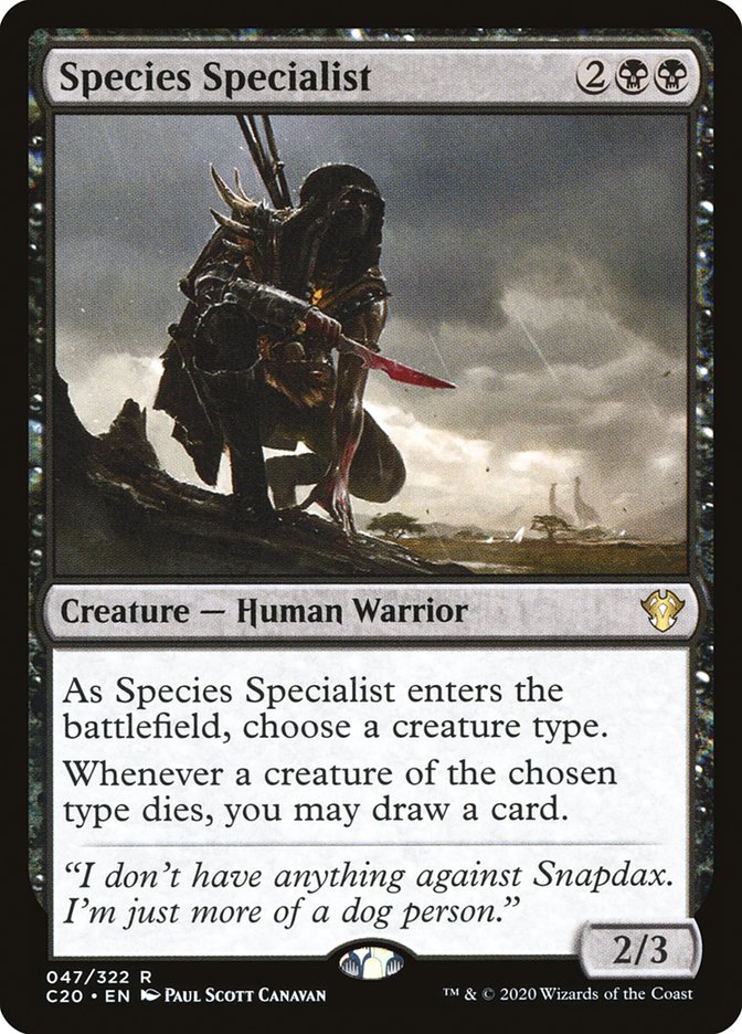 Species Specialist [Commander 2020] | Fandemonia Ltd