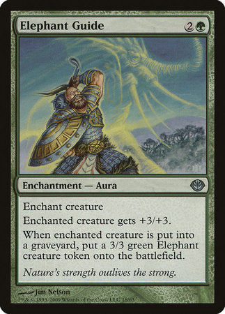 Elephant Guide [Duel Decks: Garruk vs. Liliana] | Fandemonia Ltd