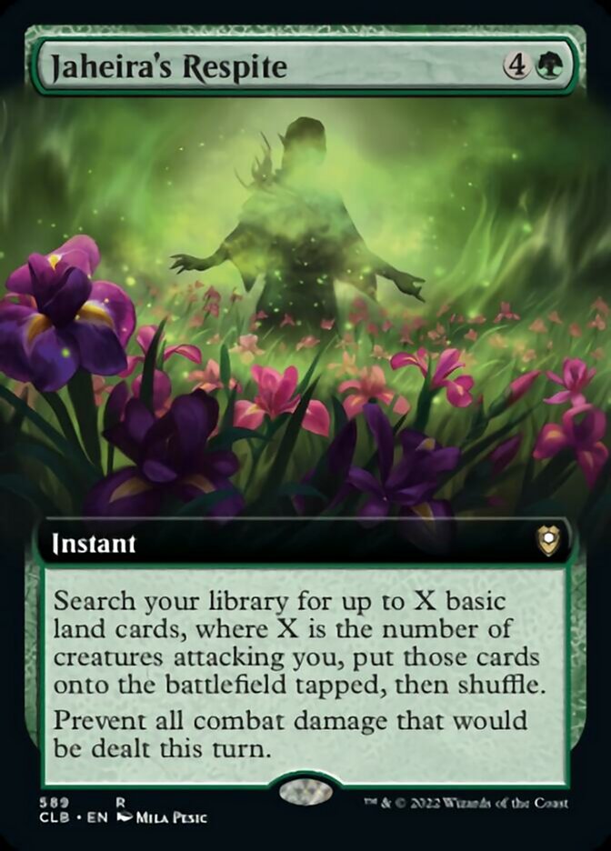 Jaheira's Respite (Extended Art) [Commander Legends: Battle for Baldur's Gate] | Fandemonia Ltd