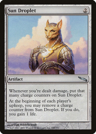 Sun Droplet [Mirrodin] | Fandemonia Ltd