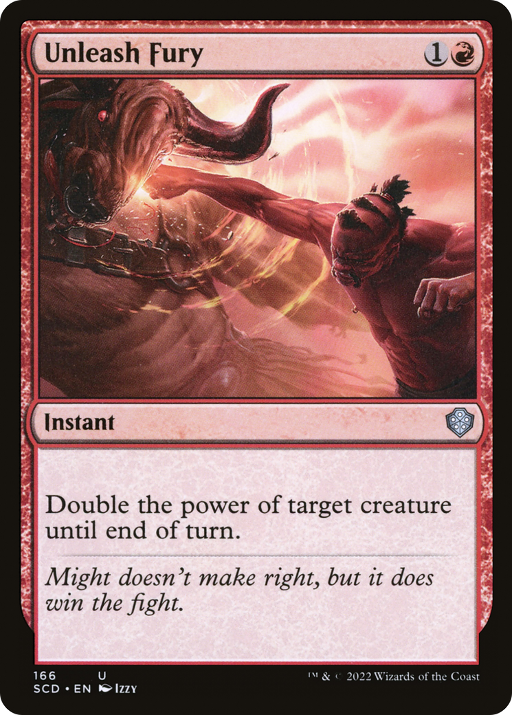 Unleash Fury [Starter Commander Decks] | Fandemonia Ltd