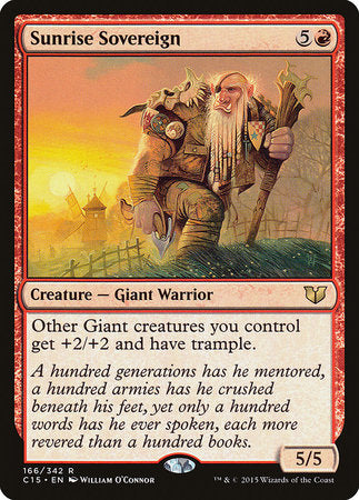 Sunrise Sovereign [Commander 2015] | Fandemonia Ltd
