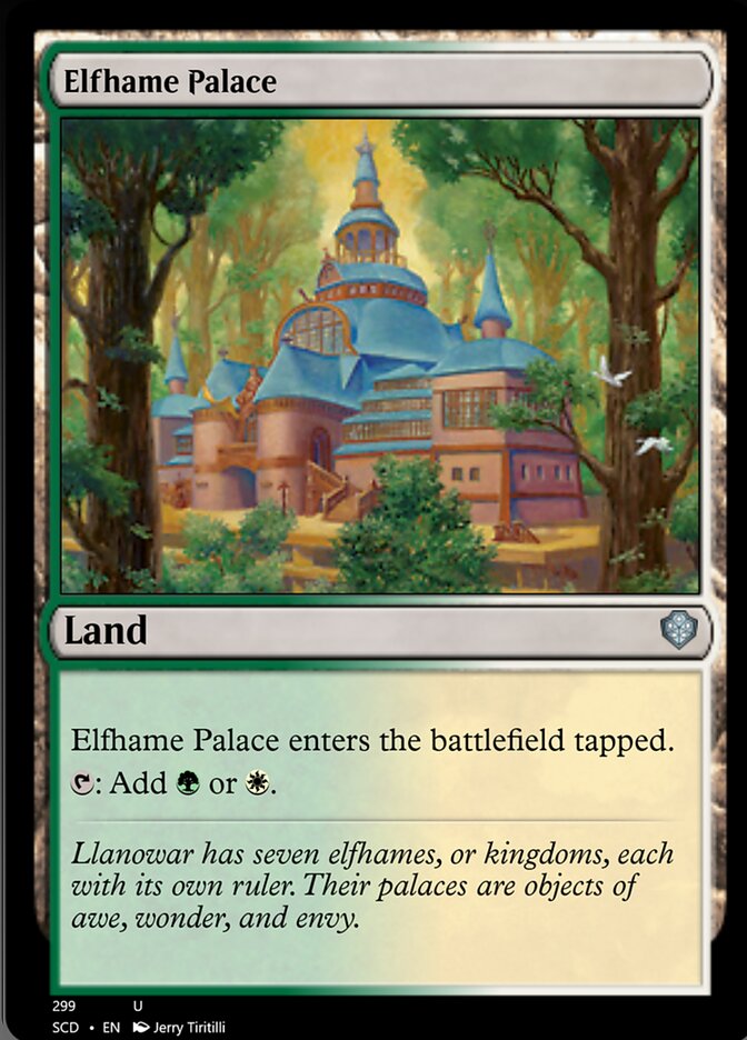 Elfhame Palace [Starter Commander Decks] | Fandemonia Ltd