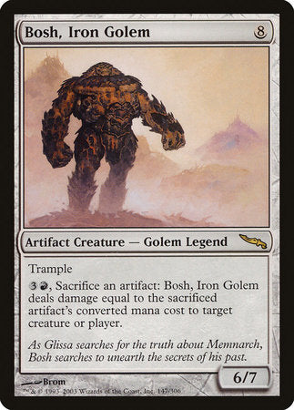 Bosh, Iron Golem [Mirrodin] | Fandemonia Ltd