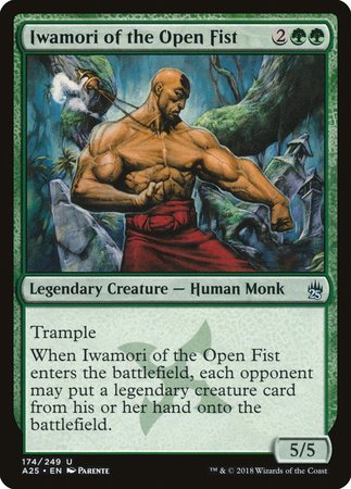 Iwamori of the Open Fist [Masters 25] | Fandemonia Ltd