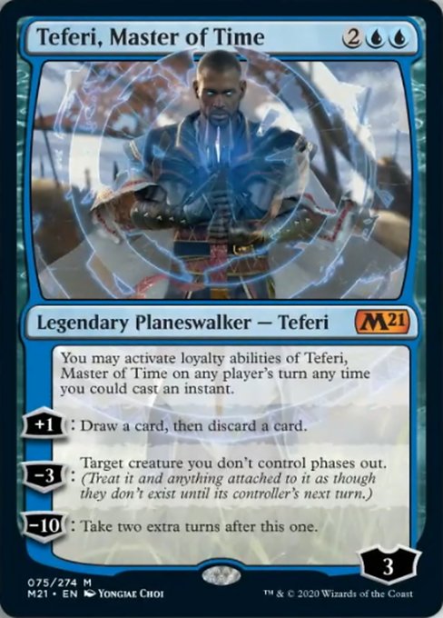 Teferi, Master of Time [Core Set 2021] | Fandemonia Ltd