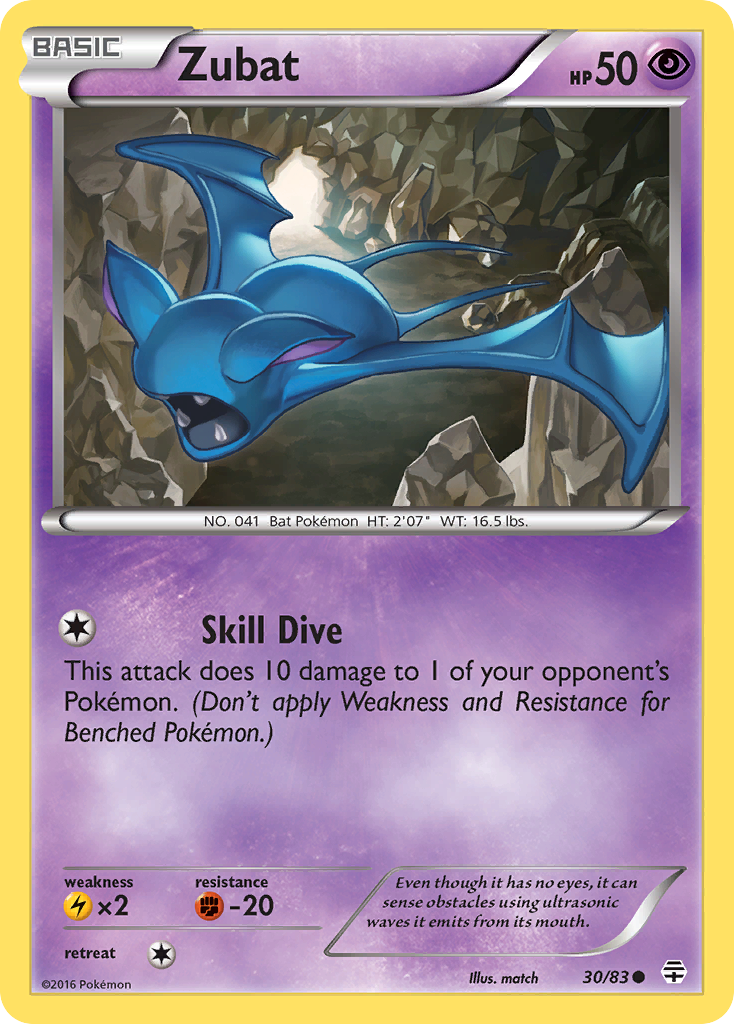 Zubat (30/83) [XY: Generations] | Fandemonia Ltd