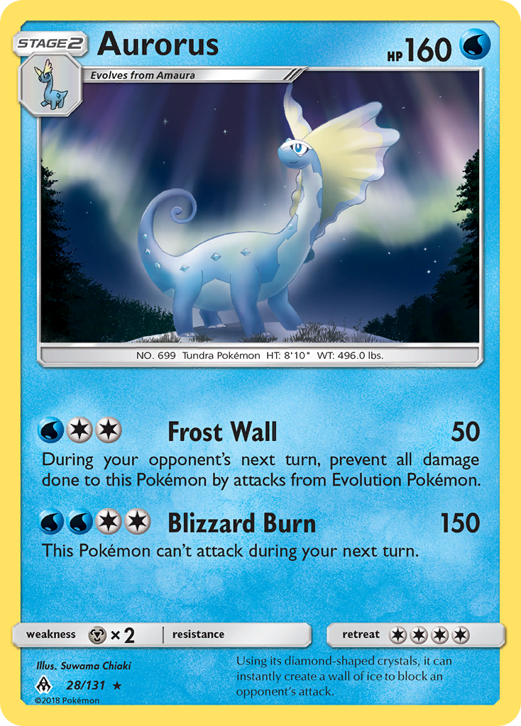 Aurorus (28/131) [Sun & Moon: Forbidden Light] | Fandemonia Ltd