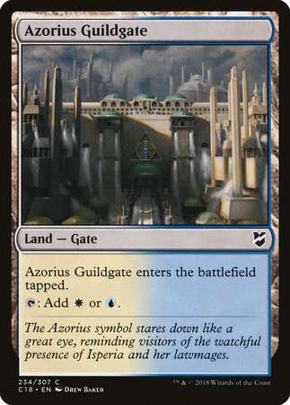 Azorius Guildgate [Commander 2018] | Fandemonia Ltd