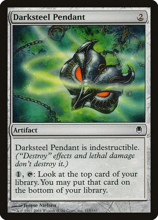 Darksteel Pendant [Darksteel] | Fandemonia Ltd