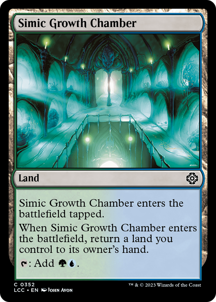 Simic Growth Chamber [The Lost Caverns of Ixalan Commander] | Fandemonia Ltd